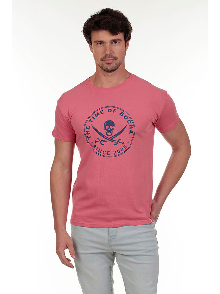 The Time of Bocha Koszulka w kolorze różowym rozmiar: S