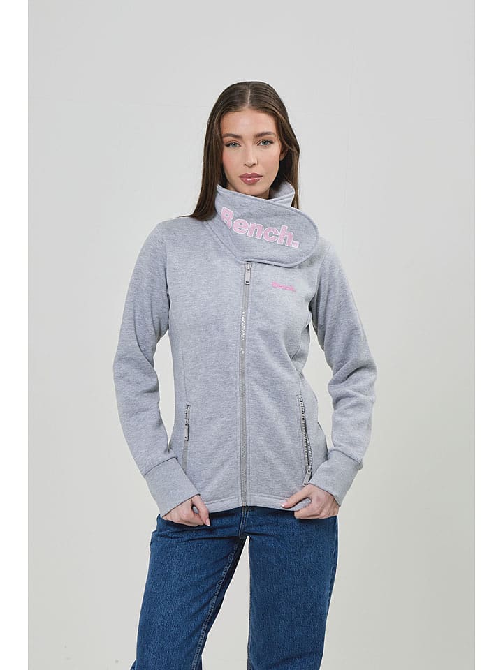 Bench Bluza "Haylo" w kolorze szarym rozmiar: 38