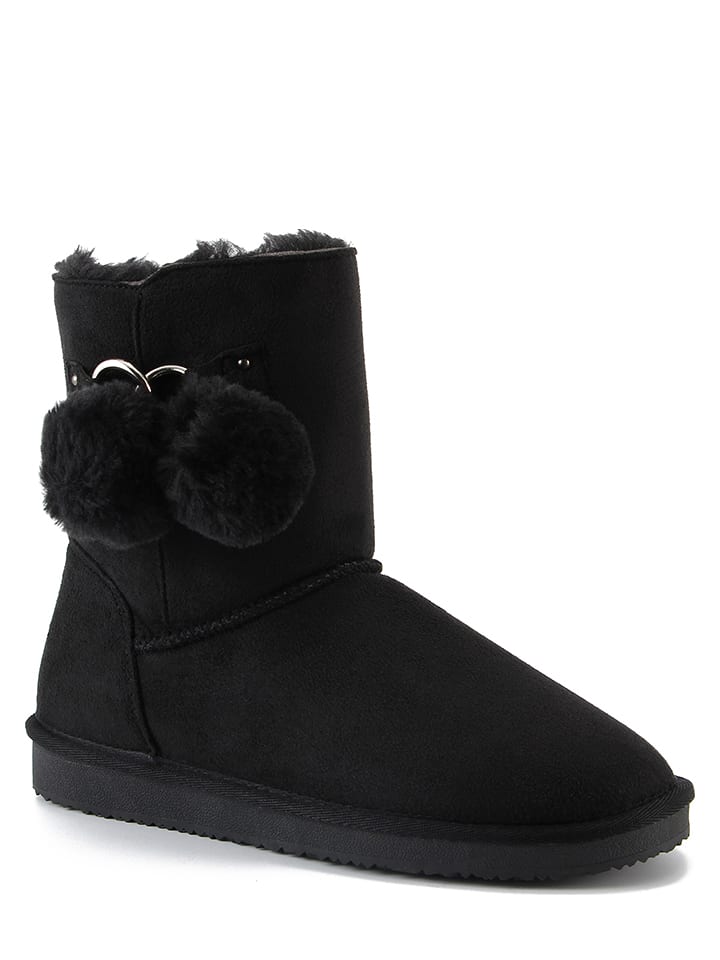 ISLAND BOOT Botki zimowe "Sherbrooke" w kolorze czarnym rozmiar: 38