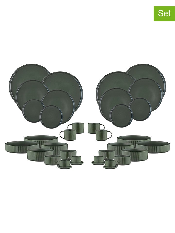 Björn 36-częściowy zestaw "Scandi" w kolorze oliwkowym rozmiar: onesize