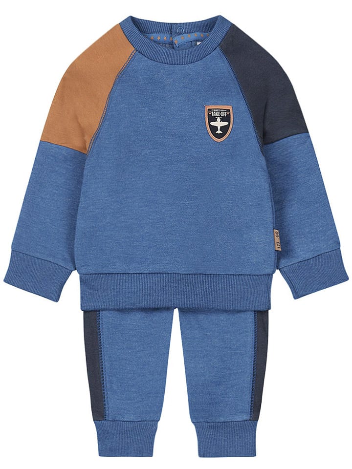 Dirkje 2-częściowy zestaw w kolorze niebieskim rozmiar: 68