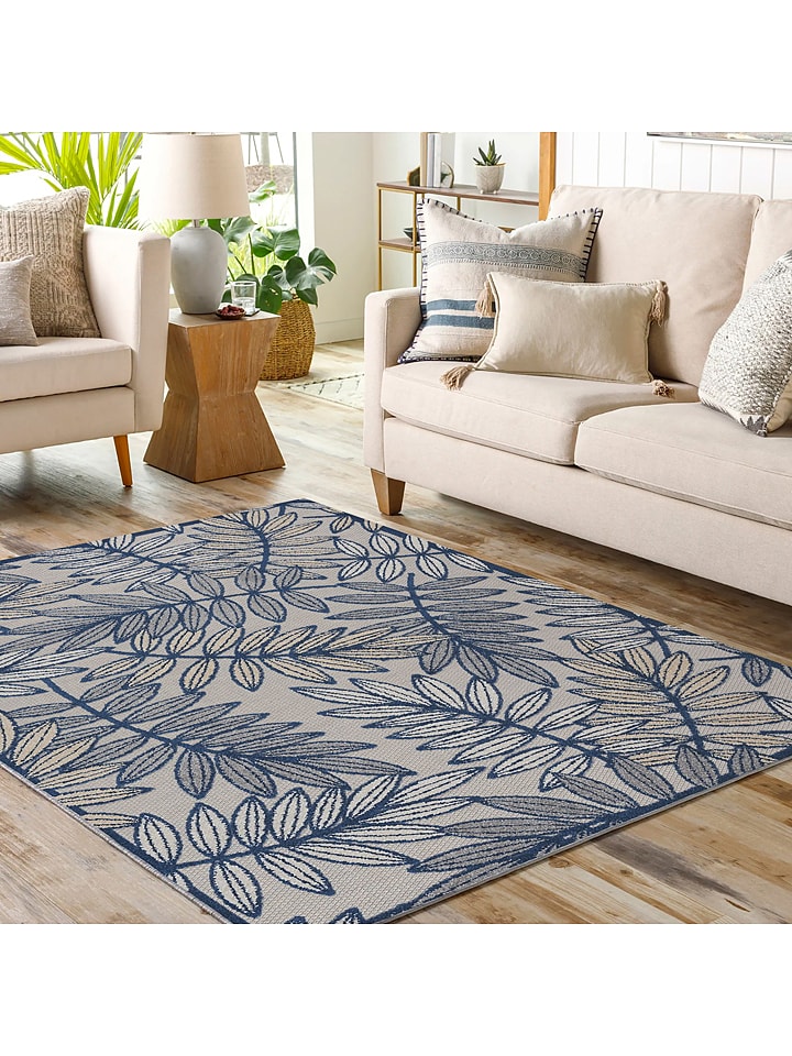 Mioli Dywan w kolorze niebieskim rozmiar: 100x200 cm