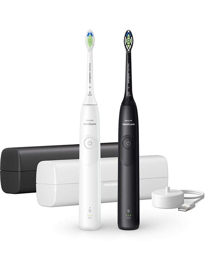 Philips Szczoteczki soniczne (2 szt.) "Sonicare 5300" w kolorze czarno-białym rozmiar: onesize
