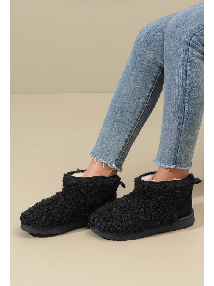 C'M Botki zimowe w kolorze czarnym rozmiar: 38