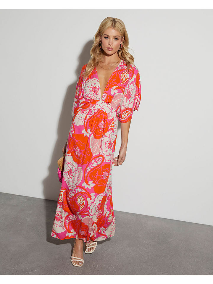 Milan Kiss Sukienka w kolorze koralowym rozmiar: XL