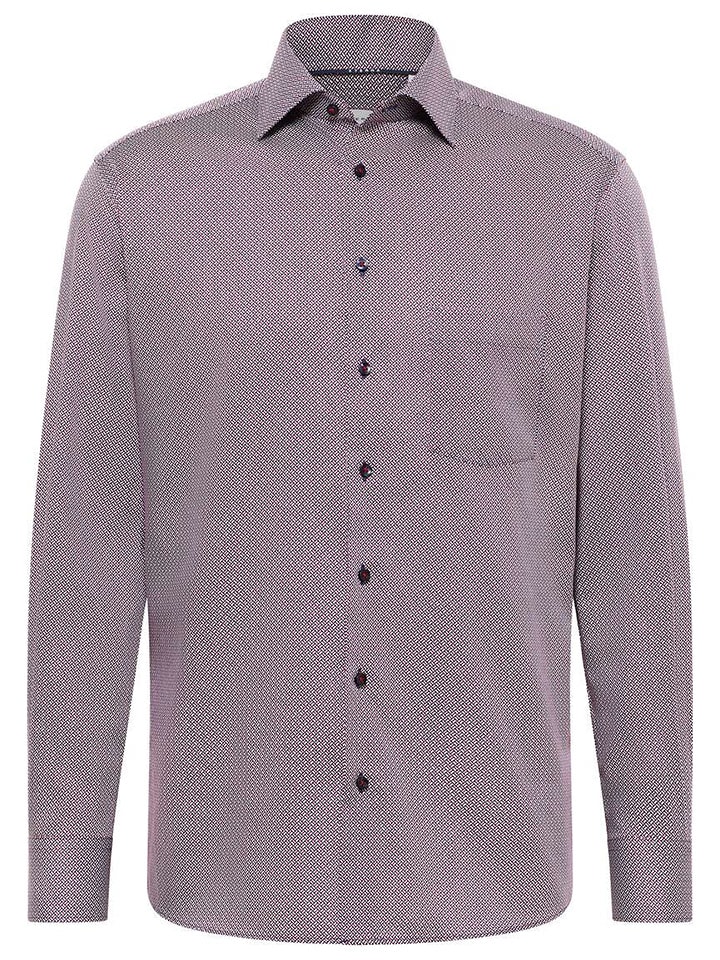 Eterna Koszula - Modern fit - w kolorze bordowo-niebieskim rozmiar: 43