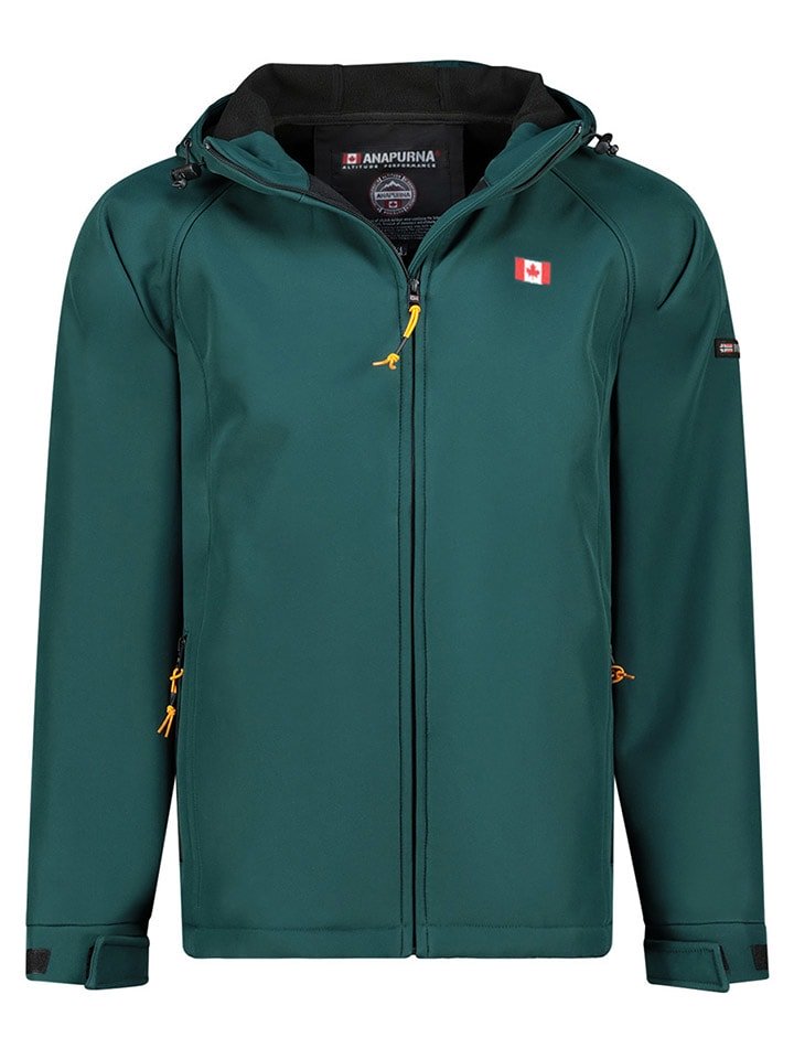 ANAPURNA Kurtka softshellowa "Tamigolorana" w kolorze morskim rozmiar: 3XL