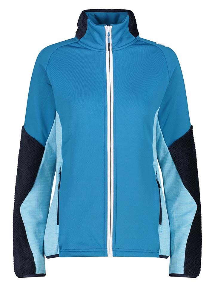 CMP Kurtka polarowa w kolorze błękitno-granatowym rozmiar: 42