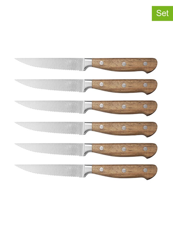 Björn Noże (6 szt.) "Jakob" do steków - dł. 13 cm rozmiar: onesize