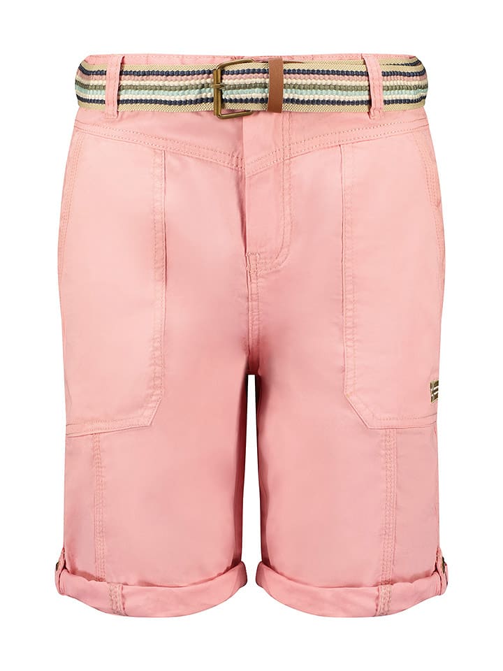 Geographical Norway Bermudy "Prioria" w kolorze jasnoróżowym rozmiar: S