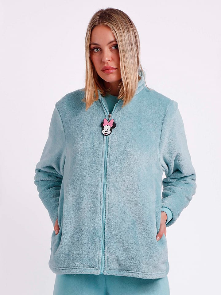 Disney Kurtka pluszowa w kolorze błękitnym rozmiar: L