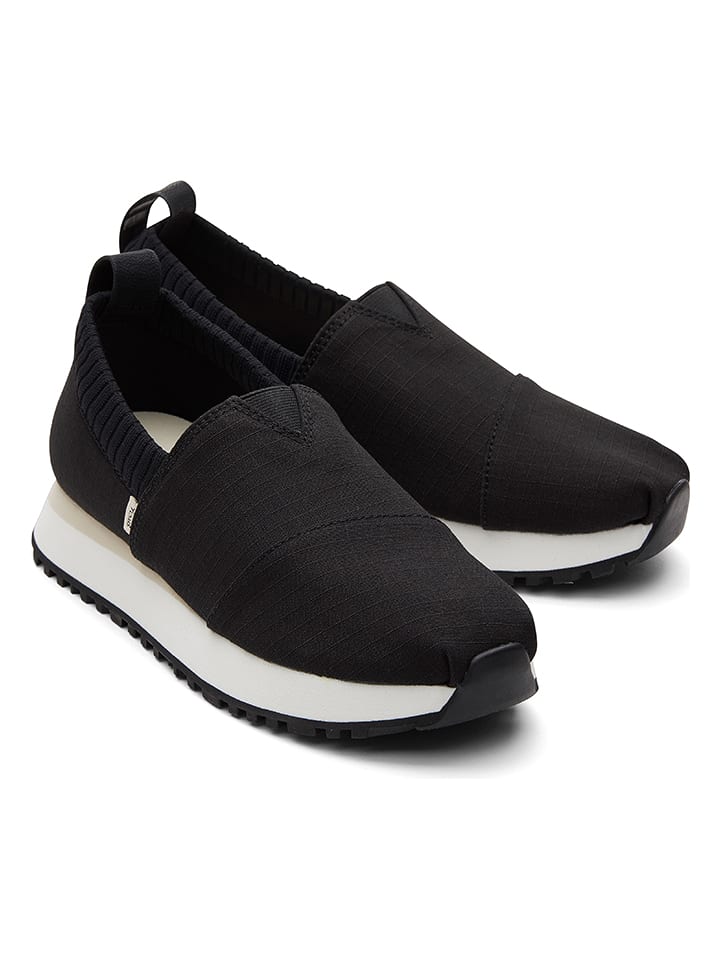 TOMS Slippersy w kolorze czarnym rozmiar: 42