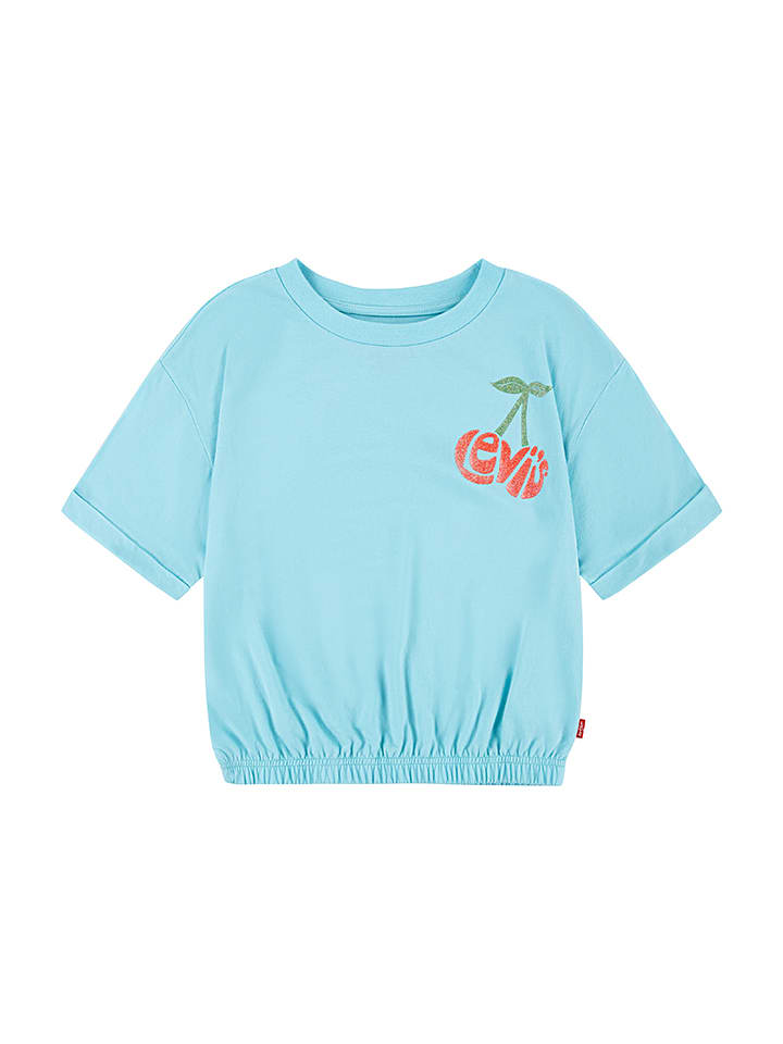 Levi's Kids Koszulka w kolorze turkusowym rozmiar: 164