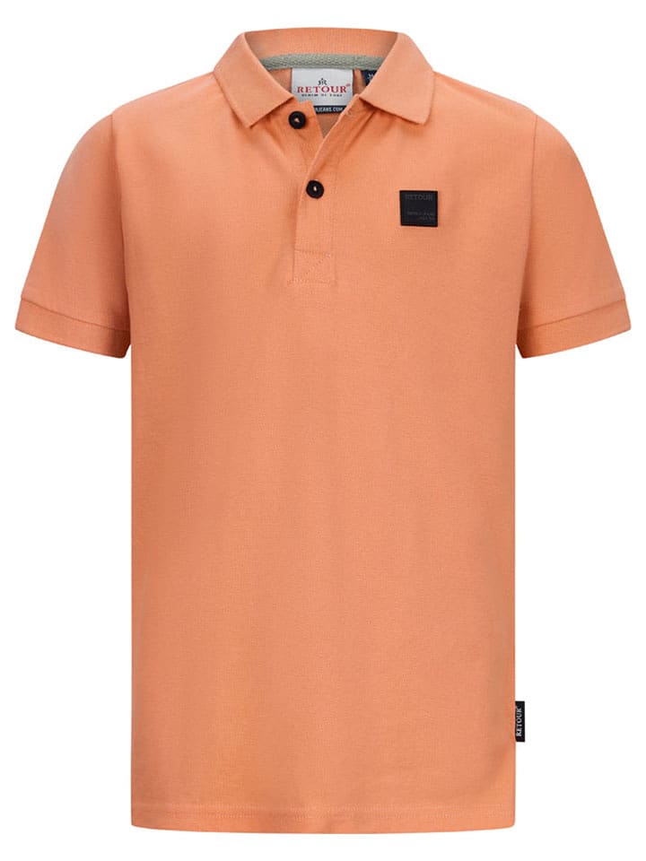 Retour Koszulka polo "Lucas" w kolorze pomarańczowym rozmiar: 134/140