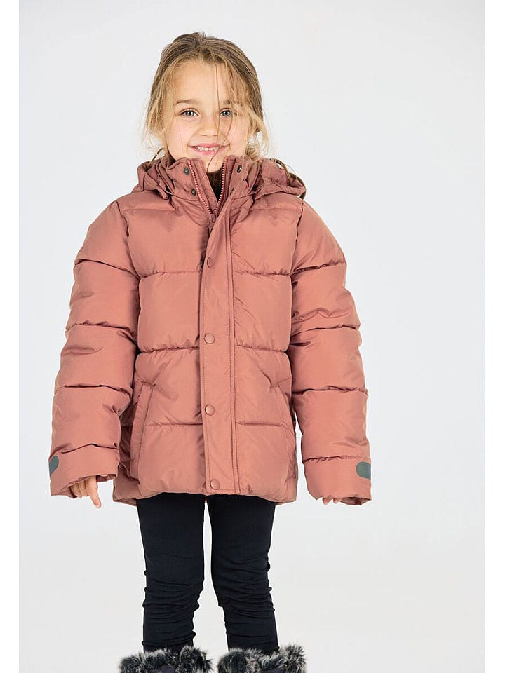 Zigzag Kurtka zimowa "Lusano" w kolorze jasnoróżowym rozmiar: 104
