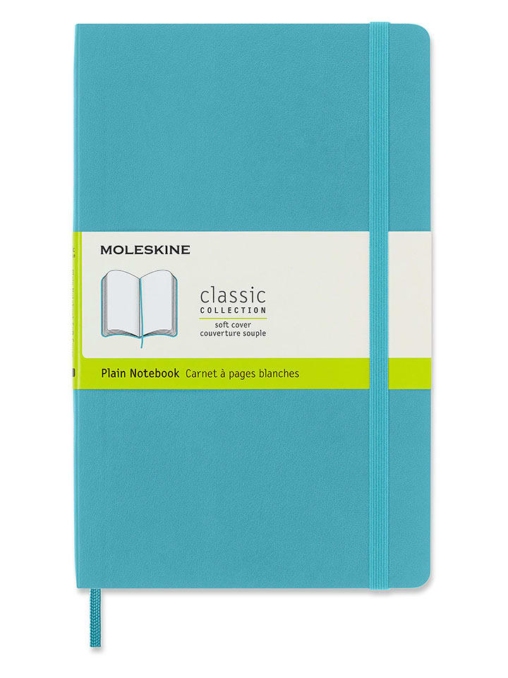Moleskine Notatnik w kolorze turkusowym - 13 x 21 cm rozmiar: onesize