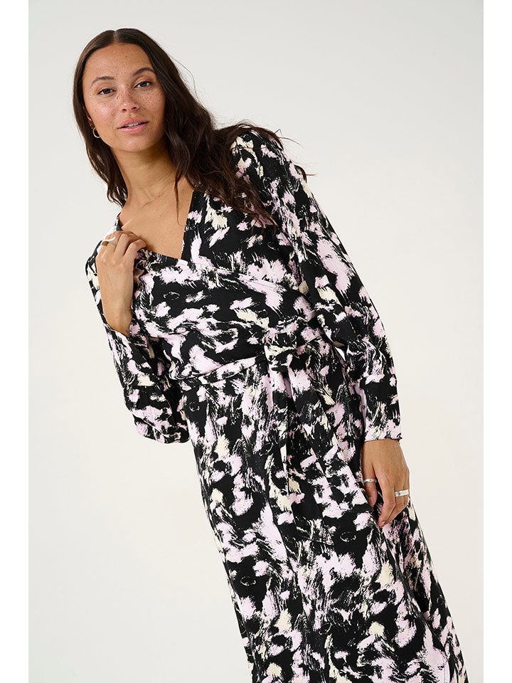 Kaffe Sukienka "Lura" w kolorze czarnym rozmiar: 34