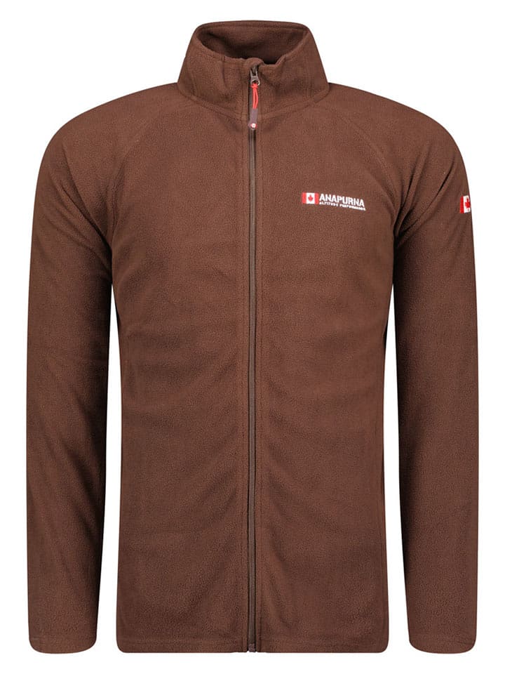 ANAPURNA Kurtka polarowa "Tonneau" w kolorze brązowym rozmiar: 3XL