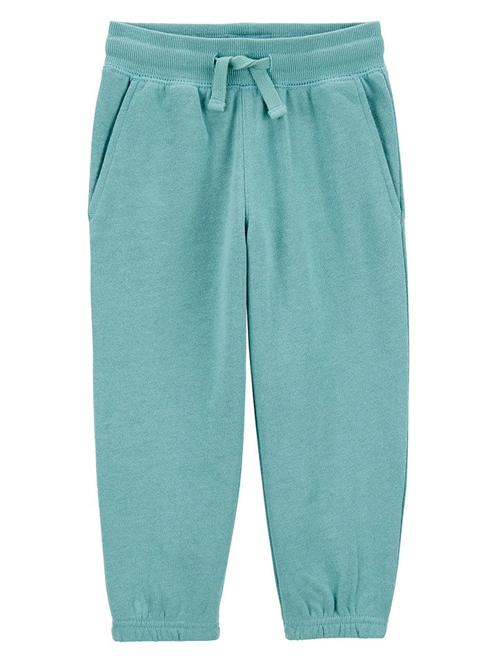 OshKosh Spodnie dresowe w kolorze turkusowym rozmiar: 110