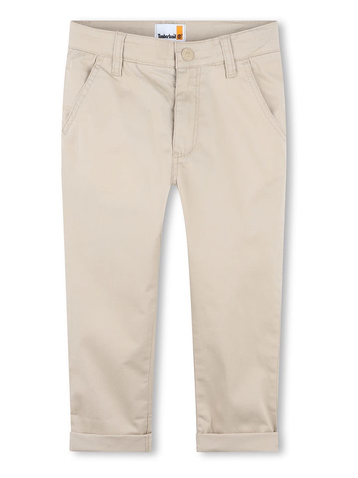 Timberland Spodnie chino w kolorze beżowym rozmiar: 176