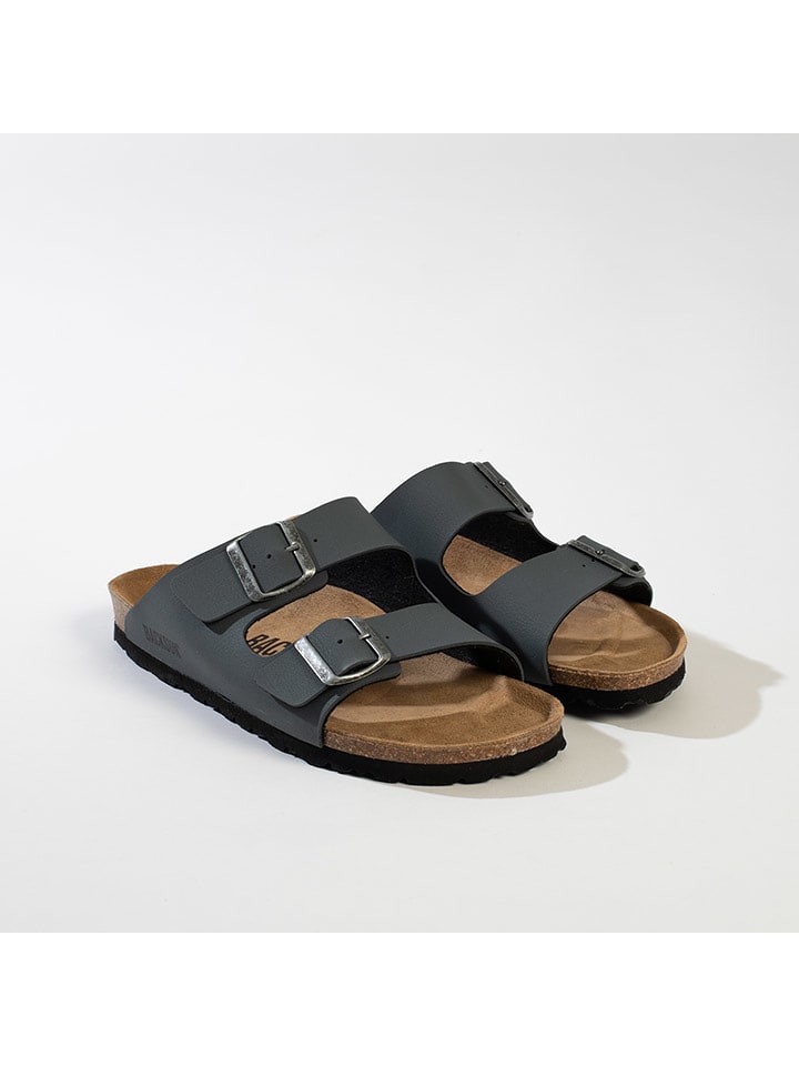 BACKSUN Klapki w kolorze szarym rozmiar: 40