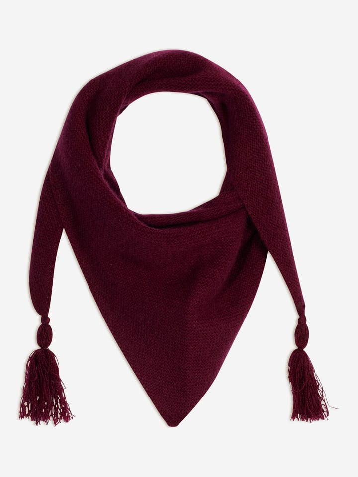 Just Cashmere Kaszmirowy szal "Lima" w kolorze bordowym rozmiar: onesize