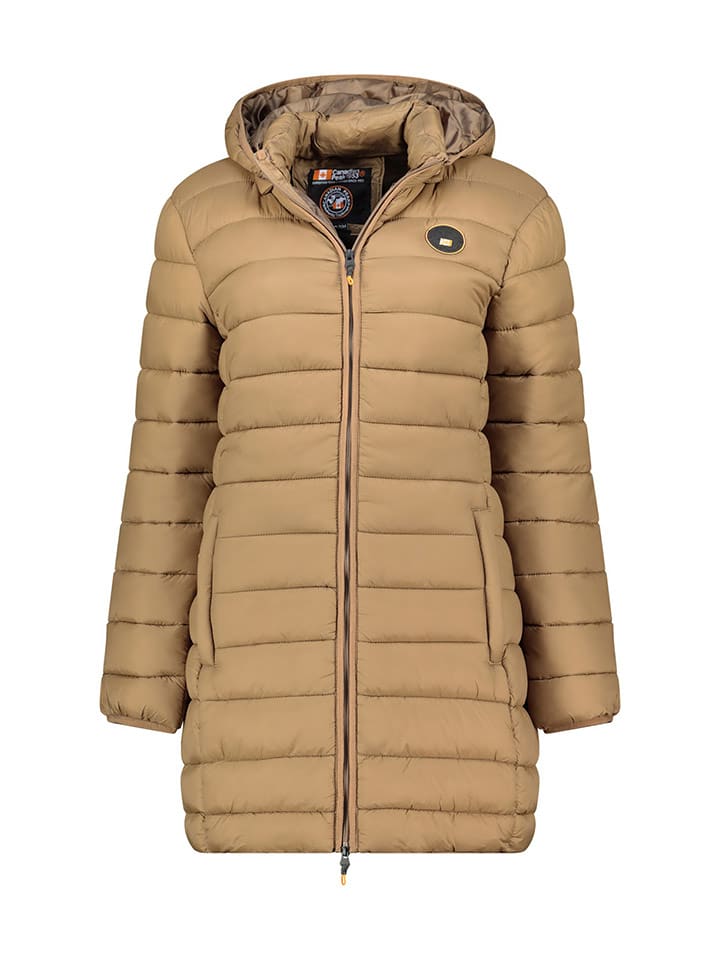 Canadian Peak Płaszcz pikowany "Atikamapeak" w kolorze jasnobrązowym rozmiar: XL