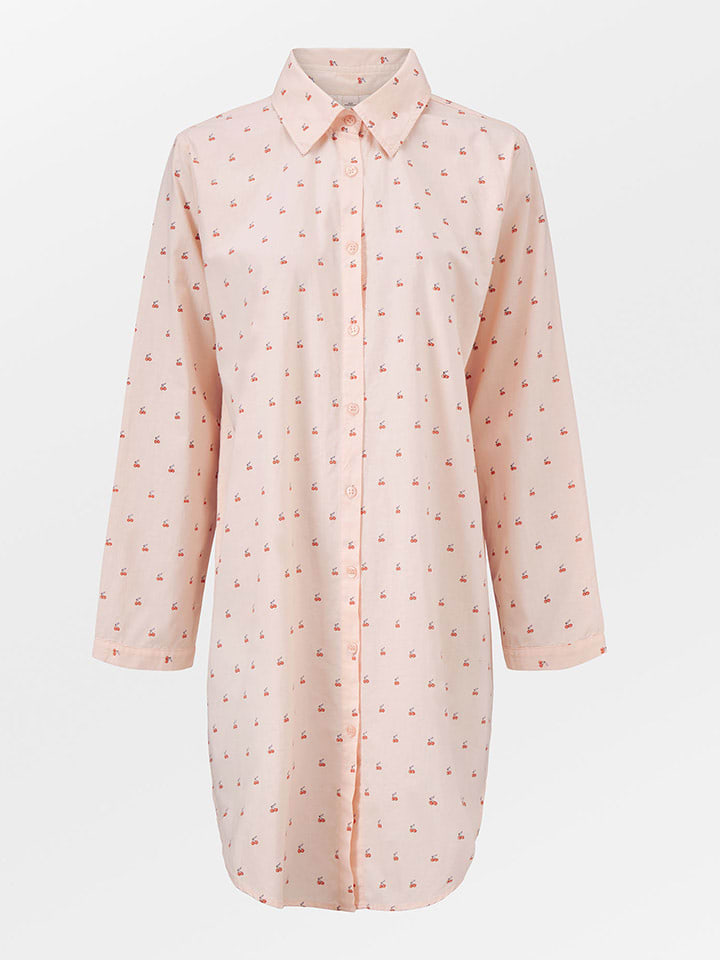 Becksöndergaard Sukienka "Charietta" w kolorze pomarańczowym ze wzorem rozmiar: M