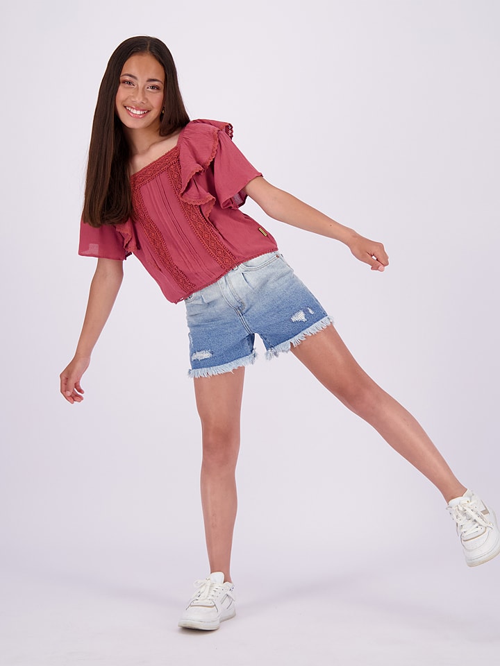 Vingino Szorty dżinsowe"Dewi" w kolorze niebieskim rozmiar: 158