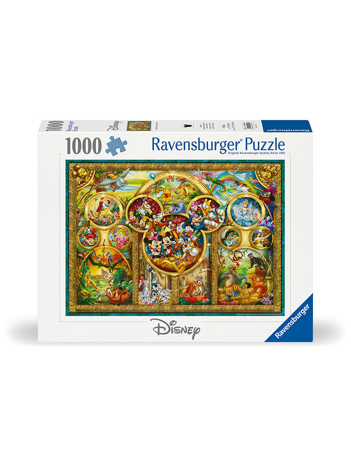 Ravensburger 1.000-częściowe puzzle "The most beautiful Disney themes" - 14+ rozmiar: onesize