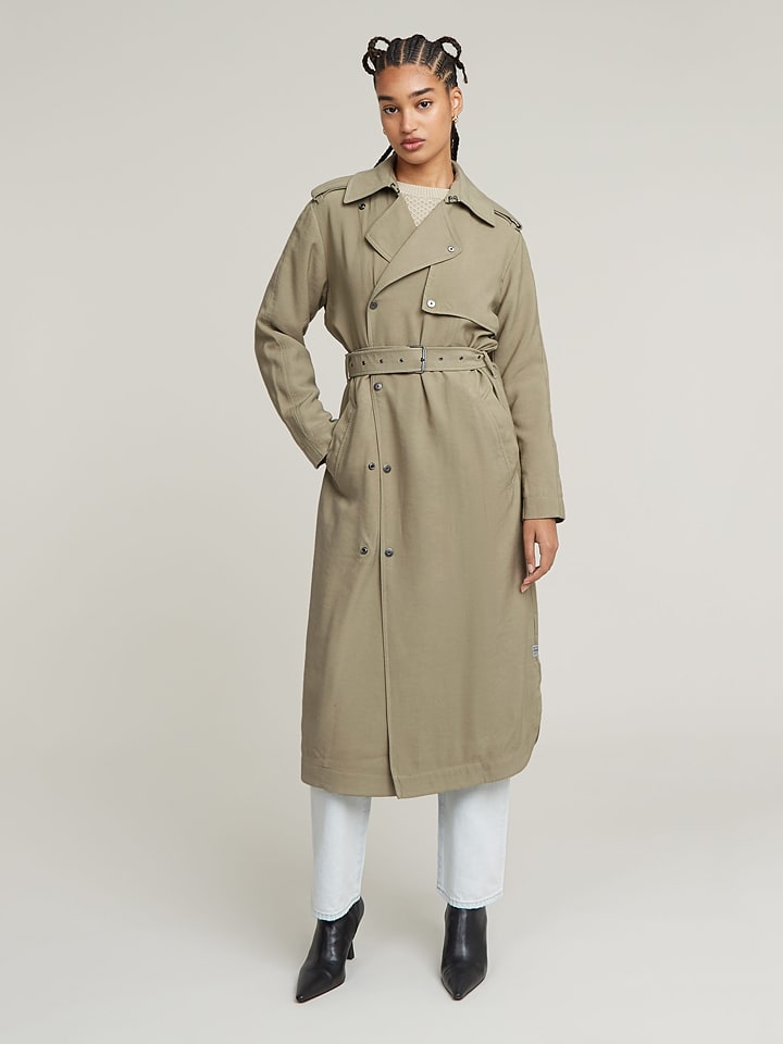 G-Star Trencz w kolorze khaki rozmiar: XS