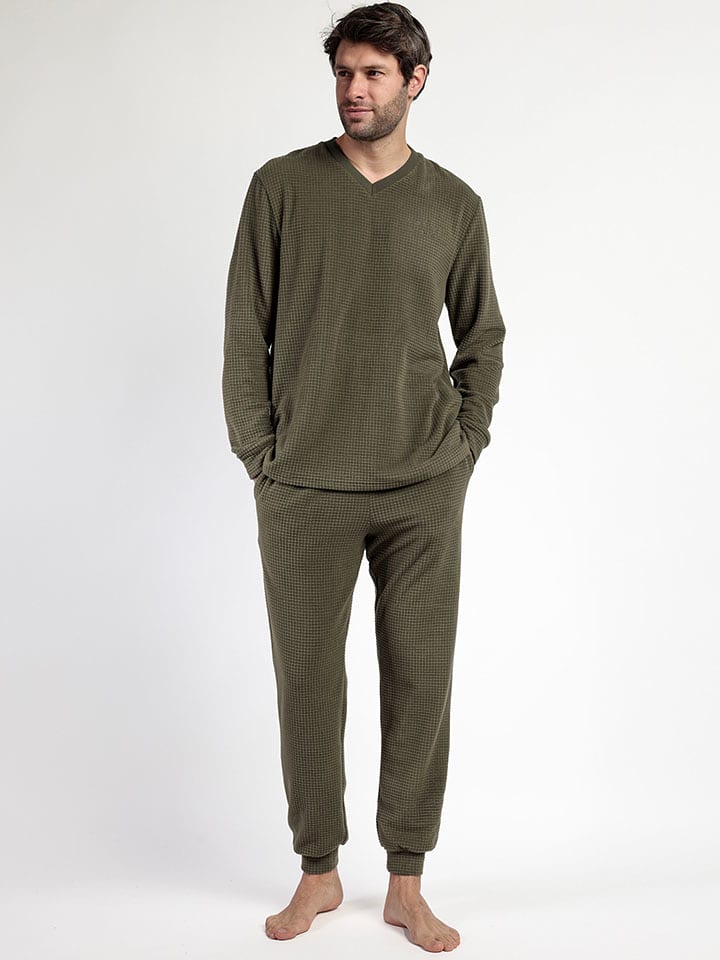 admas Piżama w kolorze khaki rozmiar: XL