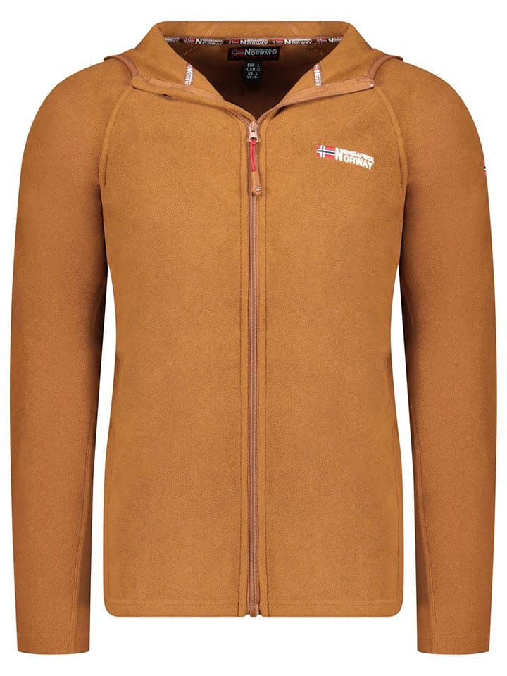 Geographical Norway Kurtka polarowa "Tugood" w kolorze karmelowym rozmiar: 3XL