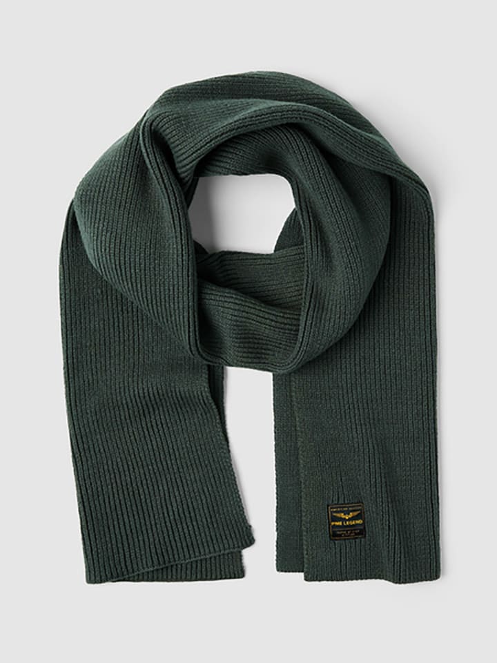 PME Legend Szal w kolorze ciemnozielonym - 175 x 30 cm rozmiar: onesize