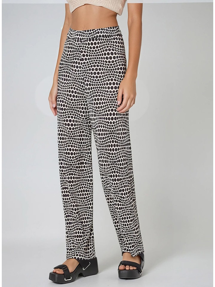 Monki Spodnie w kolorze czarnym rozmiar: XXS