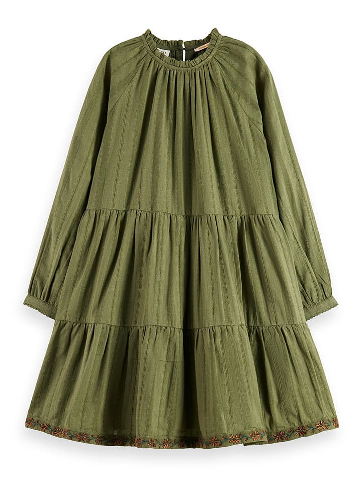 Scotch & Soda Sukienka w kolorze khaki rozmiar: 176