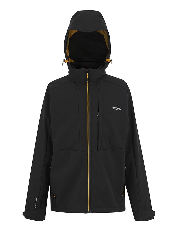 Regatta Kurtka softshellowa "Hewitts" w kolorze czarnym rozmiar: 3XL
