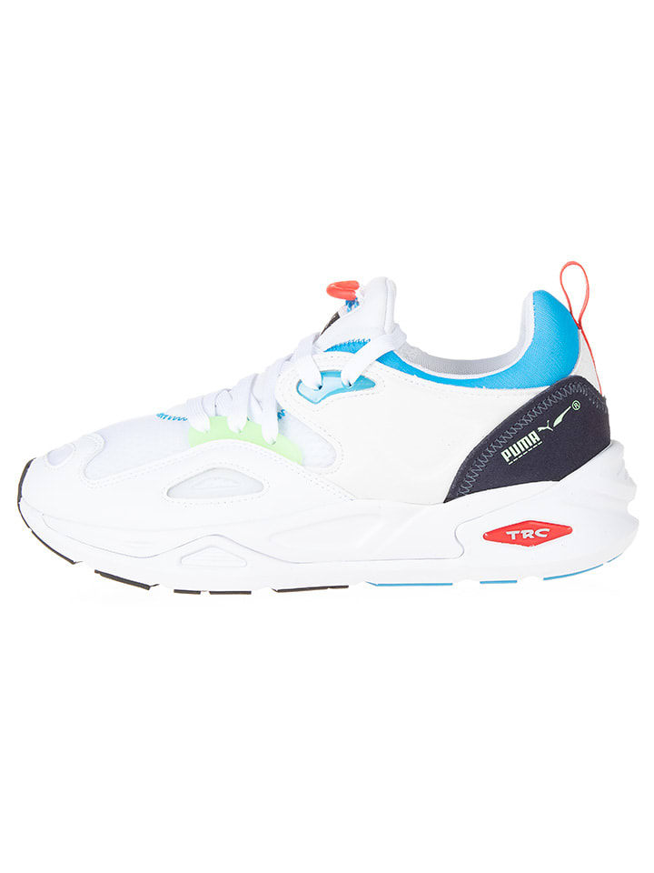 Puma Sneakersy "TRC BLAZE TECH" w kolorze białym ze wzorem rozmiar: 44,5