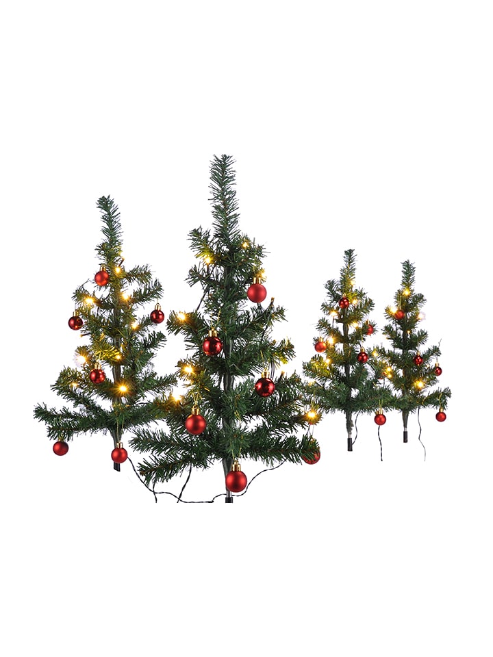 Profiline Lampa ogrodowa "X-Mas Tree" w kolorze zielonym - wys. 53 cm rozmiar: onesize