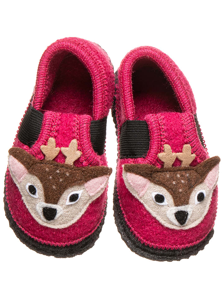 kitz-pichler Kapcie "Bobby" w kolorze różowym rozmiar: 30