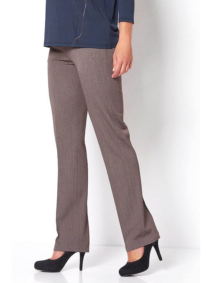 Rosner Spodnie w kolorze jasnobrązowym rozmiar: 48K