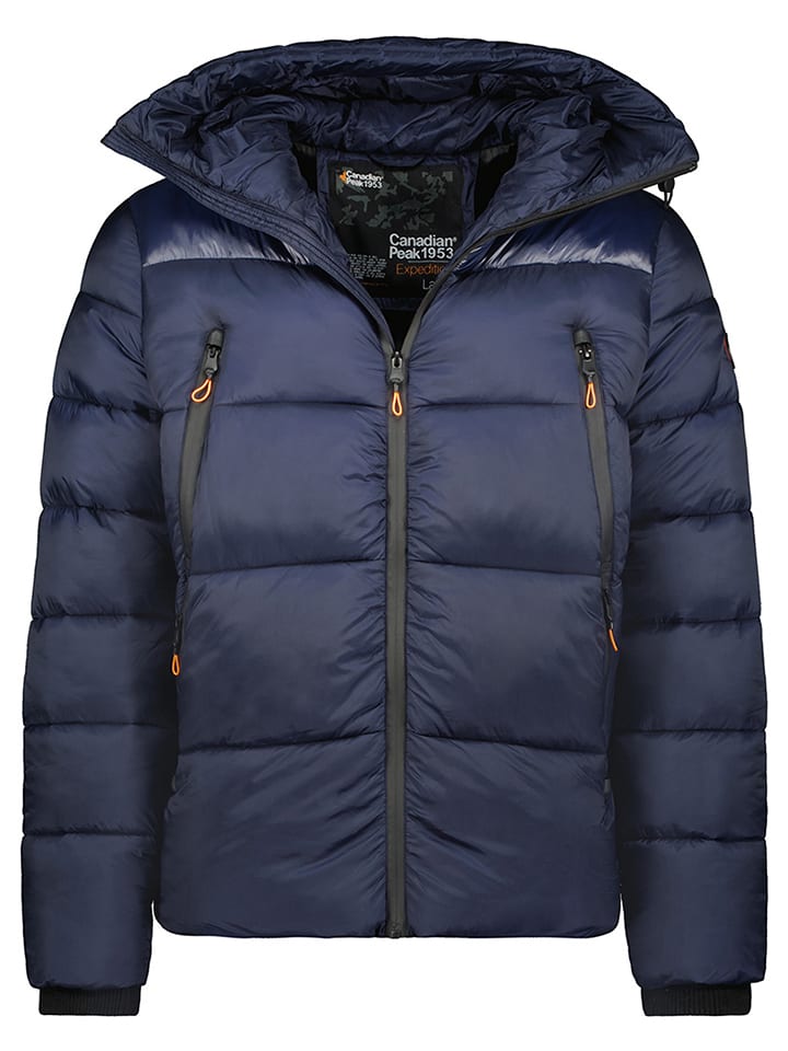 Canadian Peak Kurtka pikowana "Bayeak" w kolorze granatowym rozmiar: 152