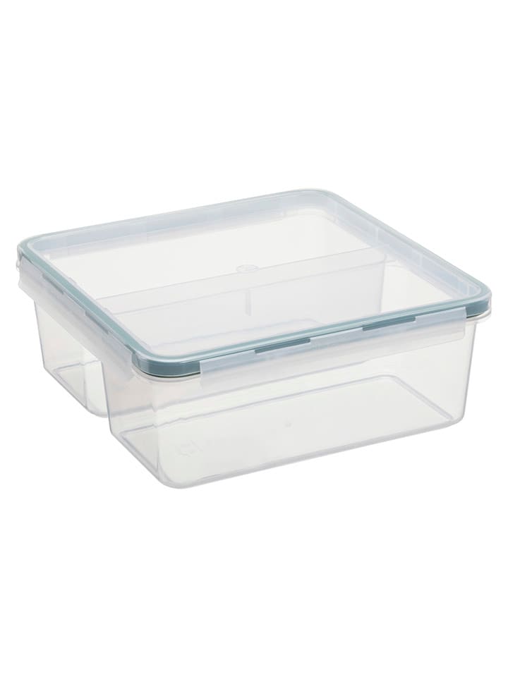 Plast Team Pojemnik w kolorze czarnym na lunch - 22 x 8,5 x 22 cm rozmiar: onesize