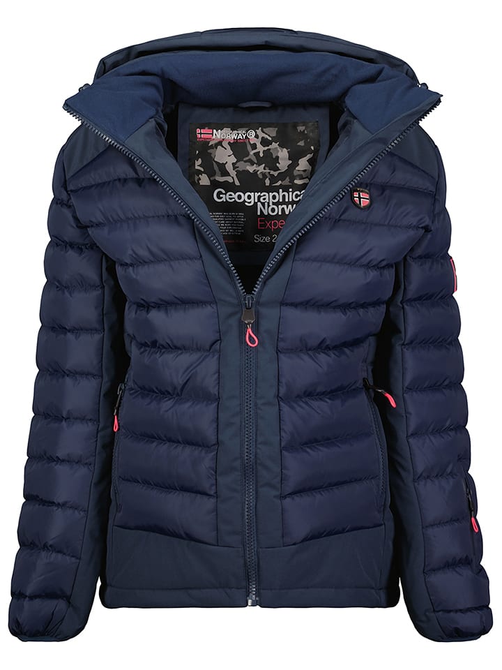 Canadian Peak Kurtka pikowana "Aurelieneak" w kolorze granatowym rozmiar: XXL