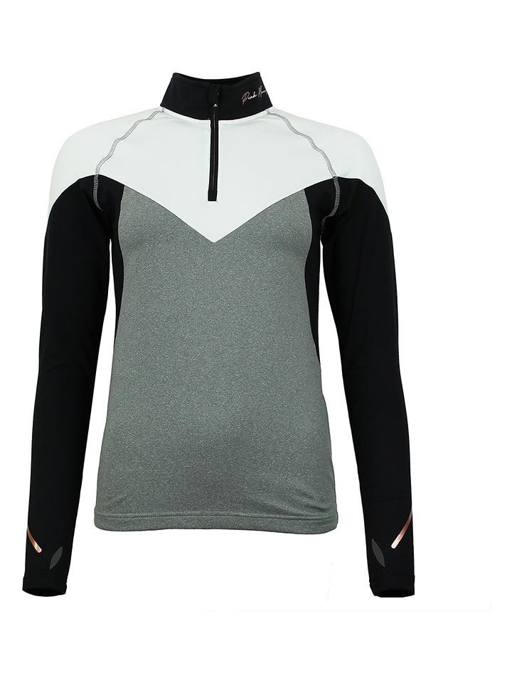 Peak Mountain Koszulka funkcyjna "Antor" w kolorze szarym rozmiar: L