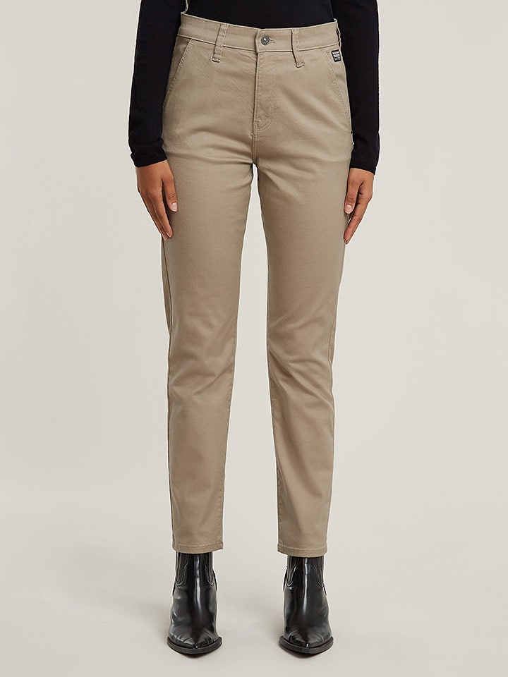 G-Star Spodnie chino w kolorze beżowym rozmiar: W30/L34