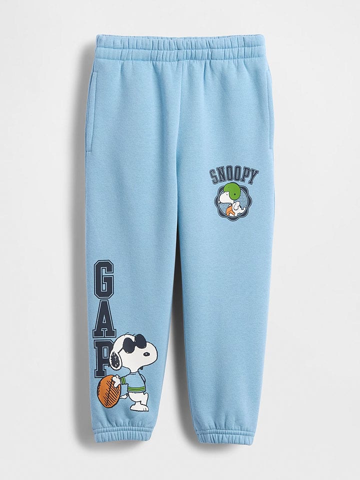 GAP Spodnie dresowe w kolorze błękitnym rozmiar: 68/74