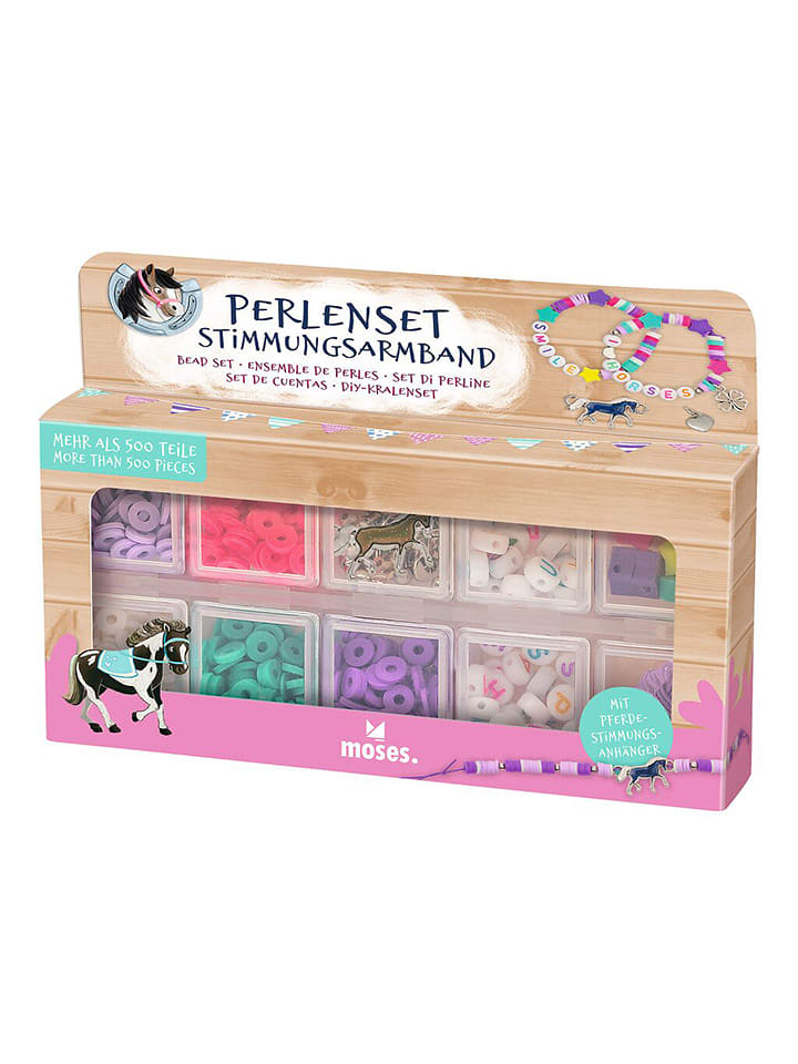 moses. Zestaw koralików "Mood bracelet horses" - 6+ rozmiar: onesize