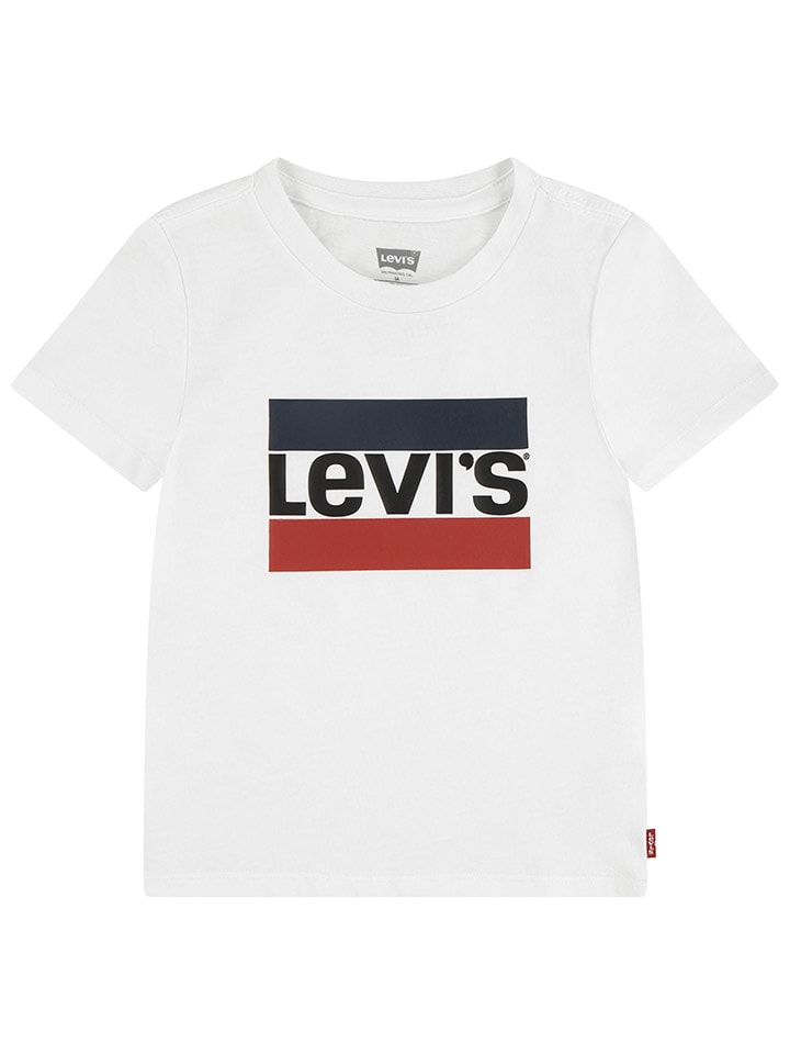Levi's Kids Koszulka w kolorze białym rozmiar: 152