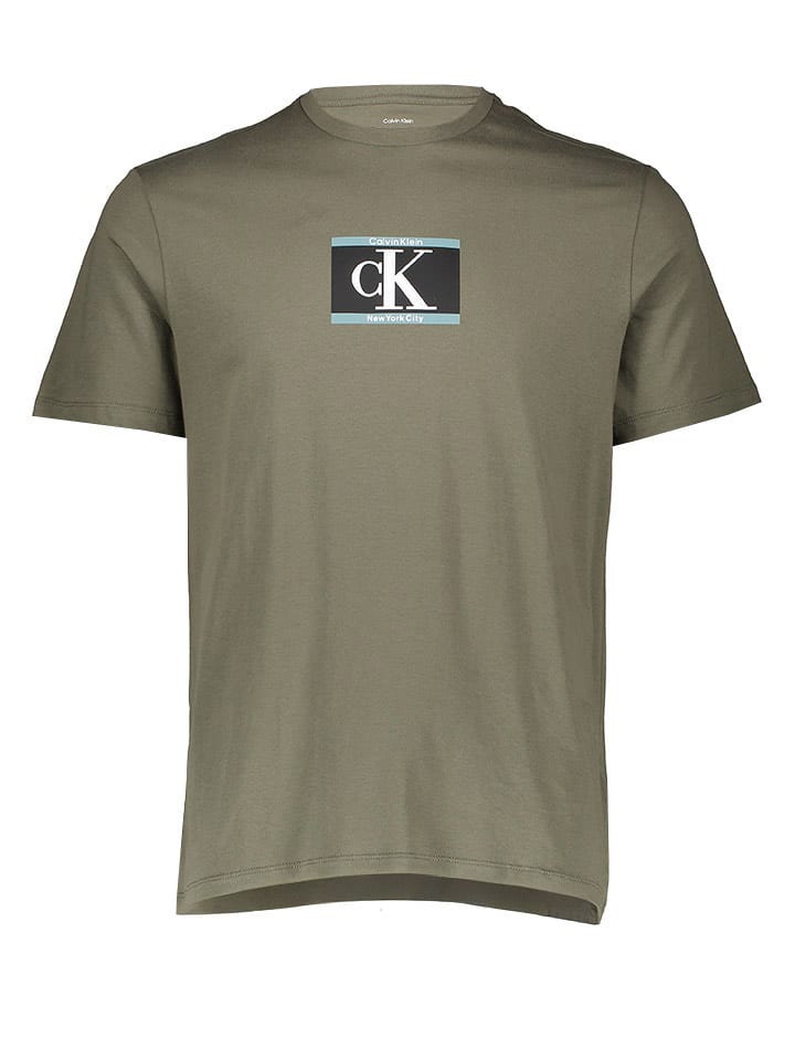 Calvin Klein Koszulka w kolorze szarym rozmiar: XL